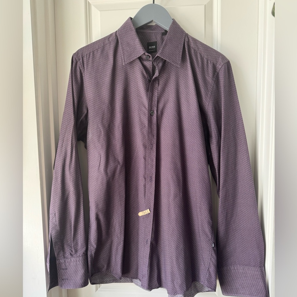 Boss buttoned shirt.